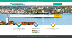 Desktop Screenshot of casevacanza.it